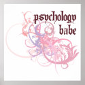 Psychology Babe posters