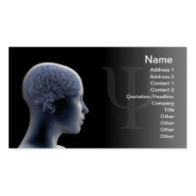 Psychology Business Card Templates