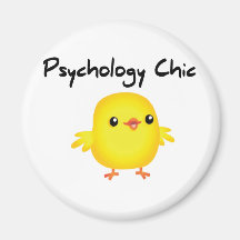 Psychology Chic Fridge Magnet