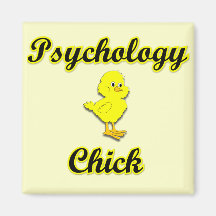 Psychology Chick Fridge Magnet