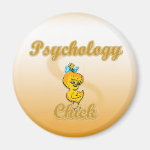 Psychology Chick Refrigerator Magnet