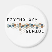 Psychology Genius Magnets