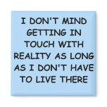 PSYCHology joke Refrigerator Magnet
