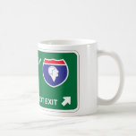 Psychology Next Exit Coffee Mug