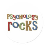Psychology Rocks Stickers