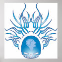 Psychology Skull posters
