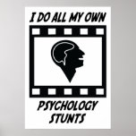 Psychology Stunts Poster