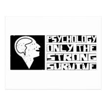 Psychology Survive Postcard