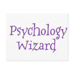 Psychology Wizard Post Cards