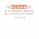 PT Barnum Quote Fitted T-shirt