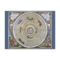 Ptolemaic Planisphere, Andreas Cellarius