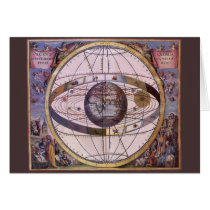Ptolemaic Solar System, Andreas Cellarius
