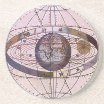 Ptolemaic Solar System, Andreas Cellarius