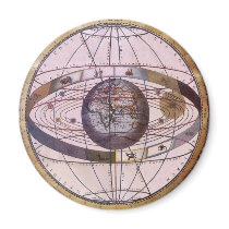 Ptolemaic Solar System, Andreas Cellarius