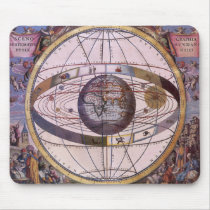 Ptolemaic Solar System, Andreas Cellarius