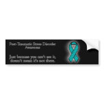 PTSD Awareness Bumper Sticker bumper stickers