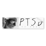 PTSD Bumper Sticker bumper stickers