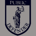 Public Defender Pride Polo - Navy on Grey t-shirts
