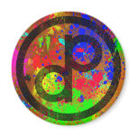 Public Domain Spatter magnets