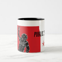Public Jones retro space mug