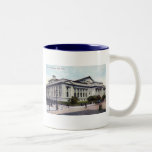 Public Library, New York City 1915 Vintage Mugs