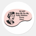 Public Relations Person Voice Sticker
