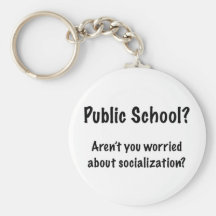 Public School?  Keychain