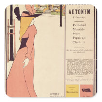 Publicity poster for 'The Yellow Book' Sticker