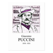 Puccini Post Card