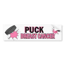 PUCK Breast Cancer 1 Bumper Sticker