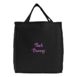 Puck Bunny Embroidered Bag