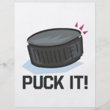 Puck It Full Color Flyer