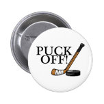 Puck Off Hockey Pins