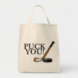 Puck You Hockey Stick and Puck Bag