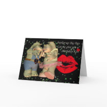 Pucker up Big Boy Birthday Hippo Cards