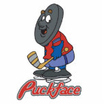 puckface ice hockey weird humour photo cutouts