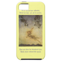 Pucks Monologue from A Midsummer's Night Dream iPhone 5 Covers