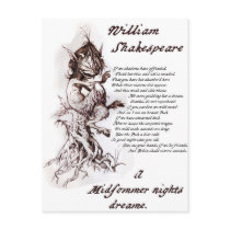 Puck's Soliloquy Midsummer Night's Shakespeare