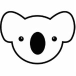 Pudding the Koala Photosculpture Keychain