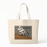 Pueo hawaiian white owl bag