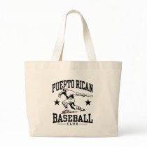 Puerto Rican Baseball Tote Bag