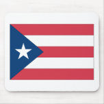 Puerto Rican Flag Mouse Pads