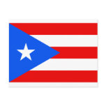 Puerto Rican Flag Products postcards