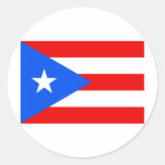 Puerto Rican Flag Products Stickers