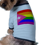 Puerto Rican Gay Pride Flag pet clothing