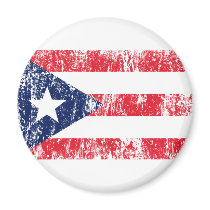 Puerto Rican Pride Flag magnets