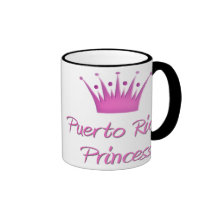 Puerto Rican Princess Coffee Mugs
