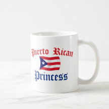 Puerto Rican Princess Coffee Mugs