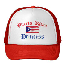 Puerto Rican Princess Mesh Hat