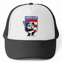 Puerto Rico Baseball Panda Mesh Hat